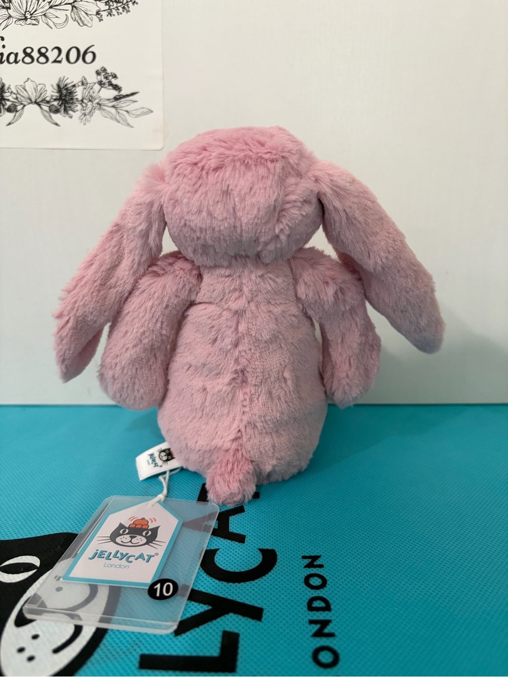 #010 AUTHENTIC❗️Jellycat SMALL blossom tulip bunny 7”- NWT Retired - Picture 3 of 11
